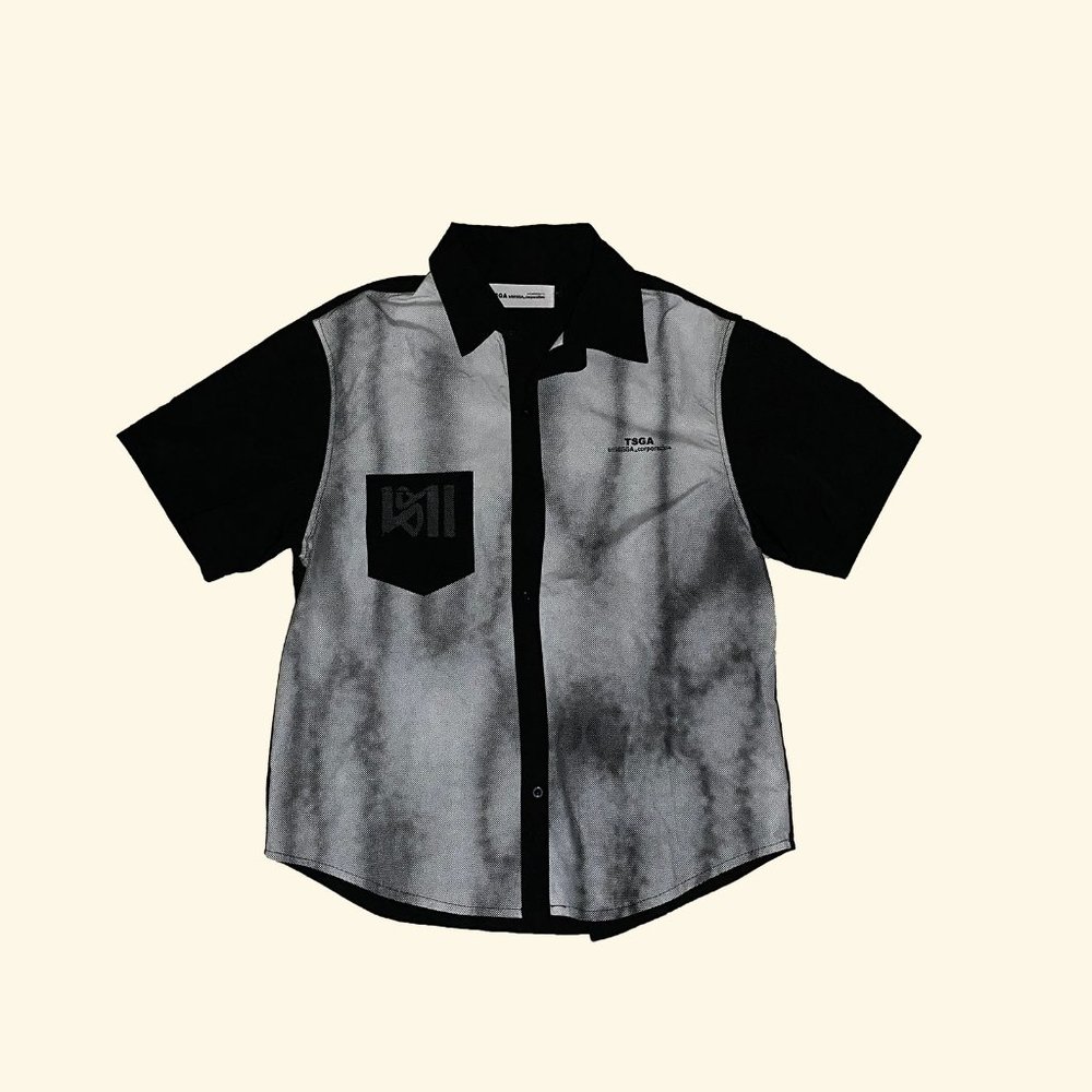Chinese Company TSGA triSEGGA & corporation clothing button up shirt